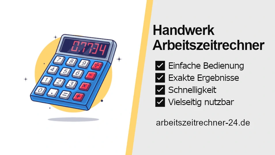 Arbeitszeitrechner Handwerk
